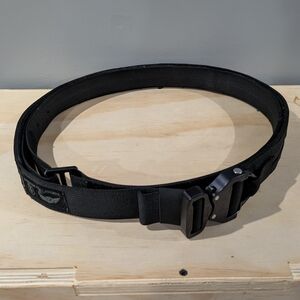 Warrior Poet Society / Blue Alpha Gear Double Tactical Battle Belt Rig Black 34